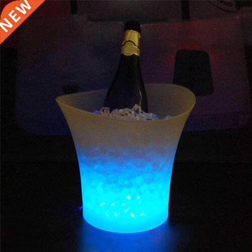 Dropshipping 5L Waterproof LED Color Changing Plastic Ice
