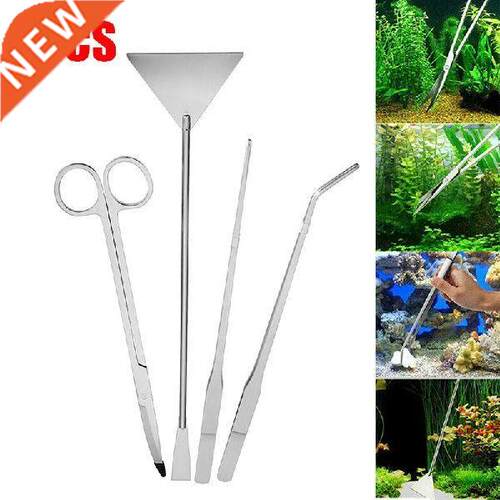 4pcs/set qurium Plnt Tnk Tools quscping Fish