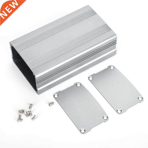 DIY Housing Instrument Case Gray Aluminum Project Box Electr