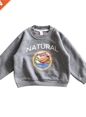 2022 Spring Autumn Boys Dog Printed Sweater Fashion Childre