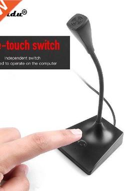 kebidu Mini USB Laptop Microphone Adjustable Studio Speech