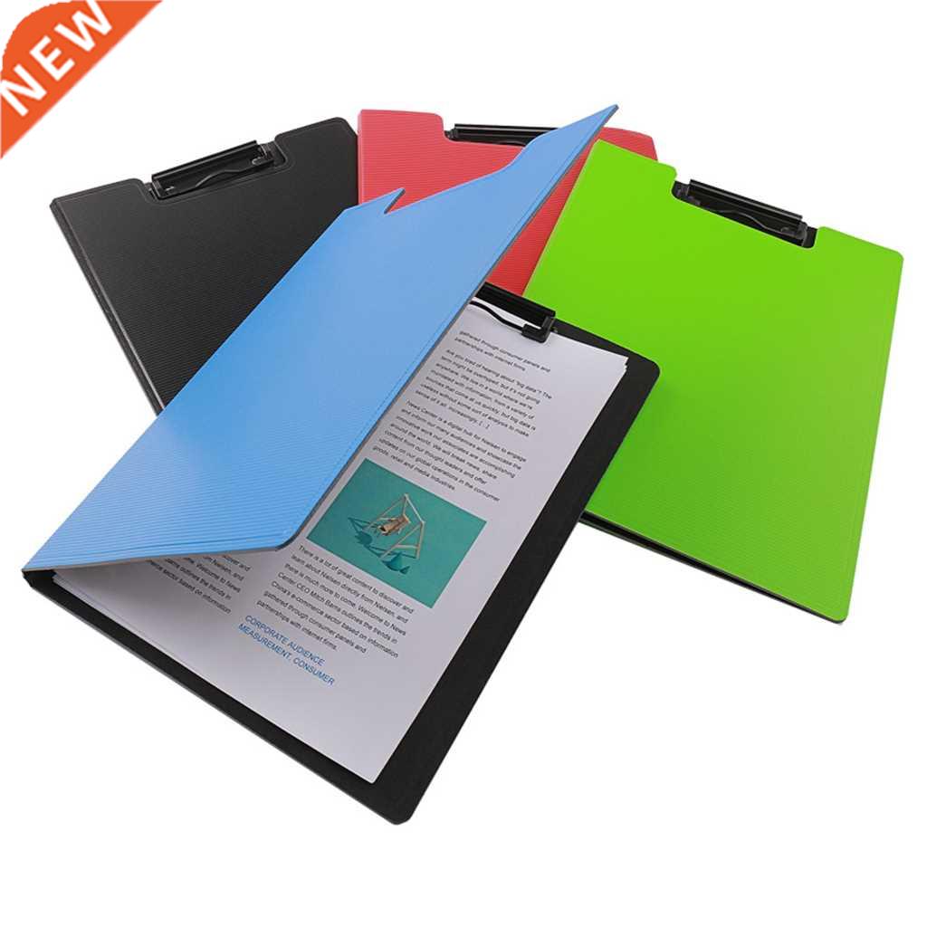 Plastic Clipboard Folder A4 File Folder Writing Board Storag