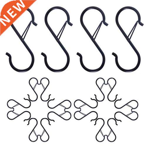 20PCS S Hook For Wardrobe Rod Hanging Plants, Pots & Pans, B
