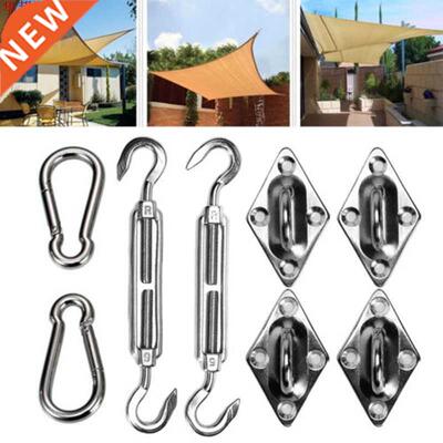 Accessoires de fixation pare-soleil 8 pièces | Voile d'ombr