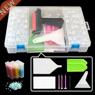 Diamond Painting Tools Sets with 64/56/42/28 Cells Plastic S