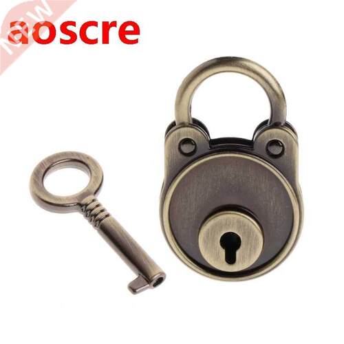 New Bear Vintage Old Antique Style Mini Archaize Padlocks Ke