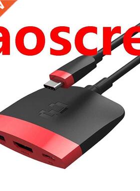 3-in-1 Hub HDMI to Type-C Docking PD Fast Chge USB3.0 4K C