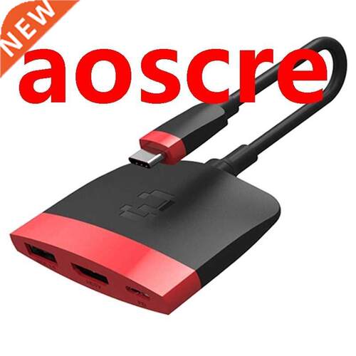 3-in-1 Hub HDMI to Type-C Docking PD Fast Chge USB3.0 4K C