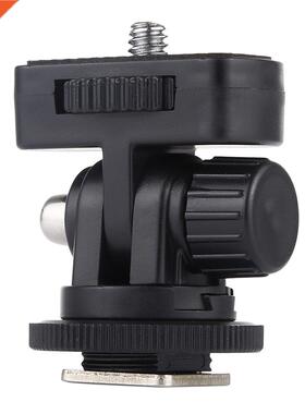 1 Pcs 1/4 Inch Screw Thre Cold Shoe Tripod Mount apter C