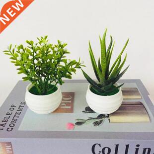 Artificial Plants Aloe Bonsai Simulation Green Small Tree Pl