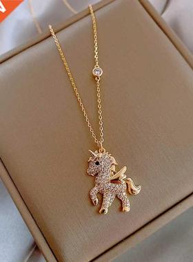 2021 New Cute Animal Pendant Necklace for Women Temperament