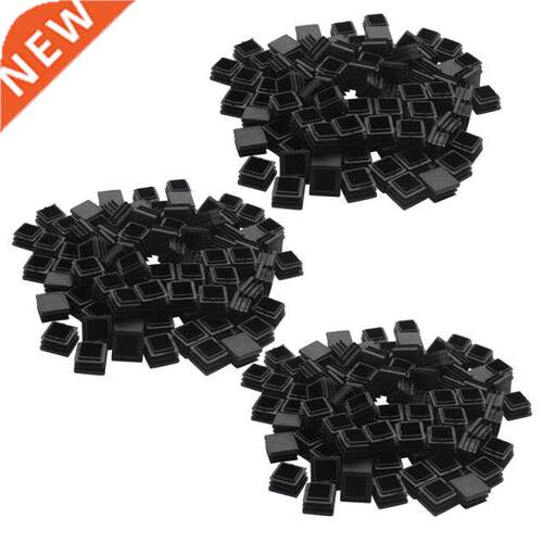 00Pcs Plastic Square Tube Inserts End Blanking Caps 20Mm X