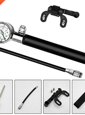 Portable Bicycle Tire Ball Inflatable Gauge High Pressure Ai