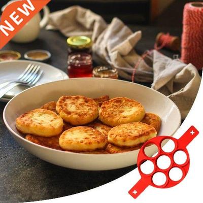 Pancake Mold Maker Egg Ring tick Silicone Round Mold