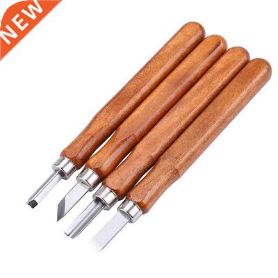 4pcs Wood Carving Knife Chisel Woodworking Tools Carpenter T