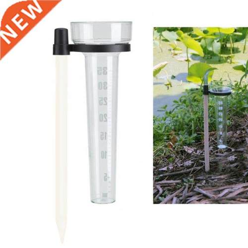 Rain Gauge 1 Piece Plastic Rain Gauge with Stand Rainfall Me