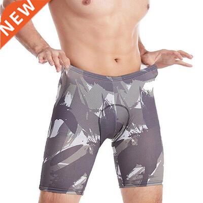 Cycling Bike Shorts With Padded Bicycle Riding Camouflage