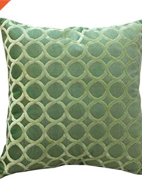 Endless design jacquard sofa cushion cover chenille fabric d