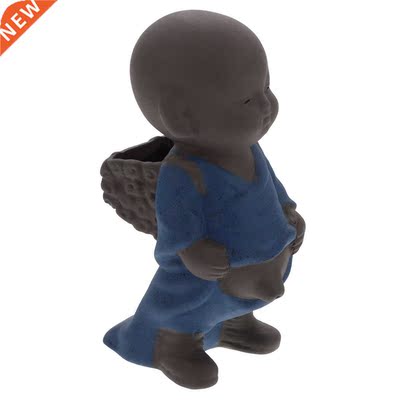 1pc Little Monk Shape Tea Strainer Practical Tea Leaf