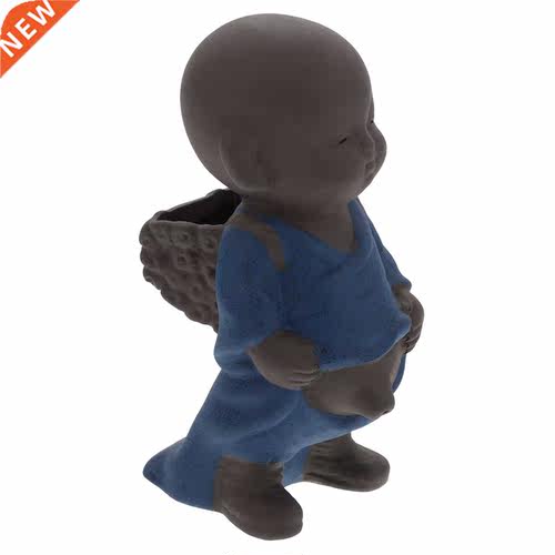 1pc Little Monk Shape Tea Strainer Practical Tea Leaf