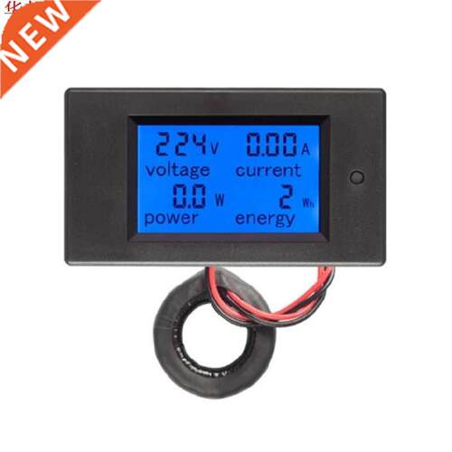 AC Digital Display 100A Power Monitor LCD Liquid Crystal Vol