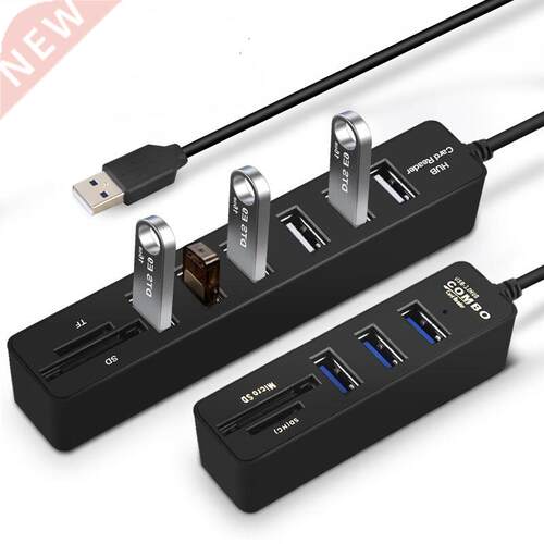 USB Hub 3 / 6 Ports USB 3.0 Hub High Speed Multi USB