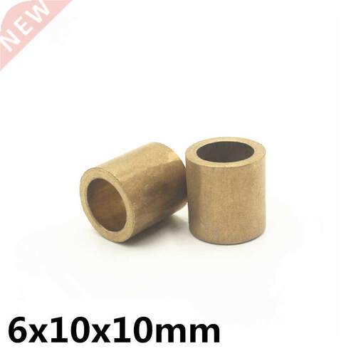 10pcs 6x10x10 mm FU-1 Powder Metallurgy oil bushing porous b