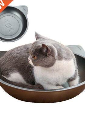 Creative Summer Cooling Aluminum Cat Pot Pet House Creative