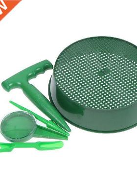 5Pcs/set Plant Seed Sower Planter Soil Sieve Hand Held