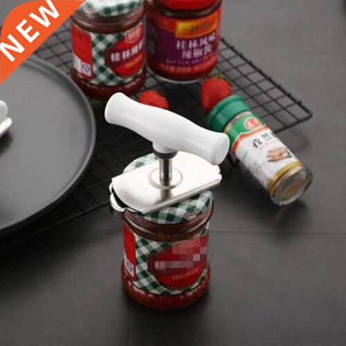 Can Opener Jar Bottle justable Manual Stainless Steel