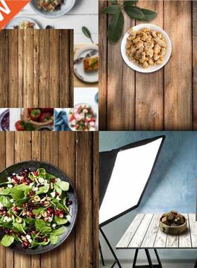 60x60cm Retro Wood Board Texture Photography Background Back