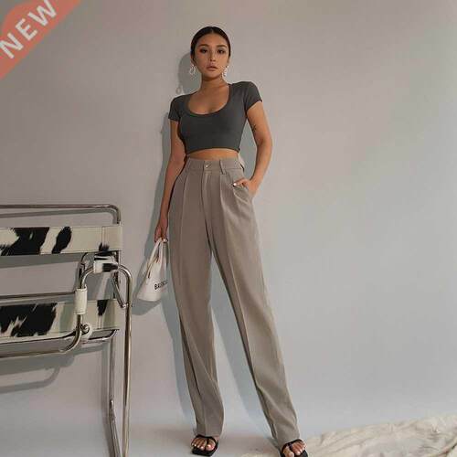 Spring New Office Lady High Quality Elegant Casual Fashion W