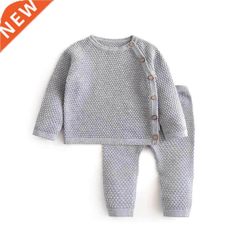 Infant Baby Sweater Suit 2022 Autumn Spring Girl Knitting Sw
