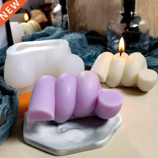 DIY Candle Mold Silicone Casting Mold Handmade Candle Soap