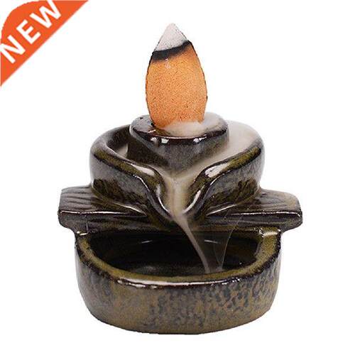 Waterfall Incense Burner Backflow Ceramic Incense Holder