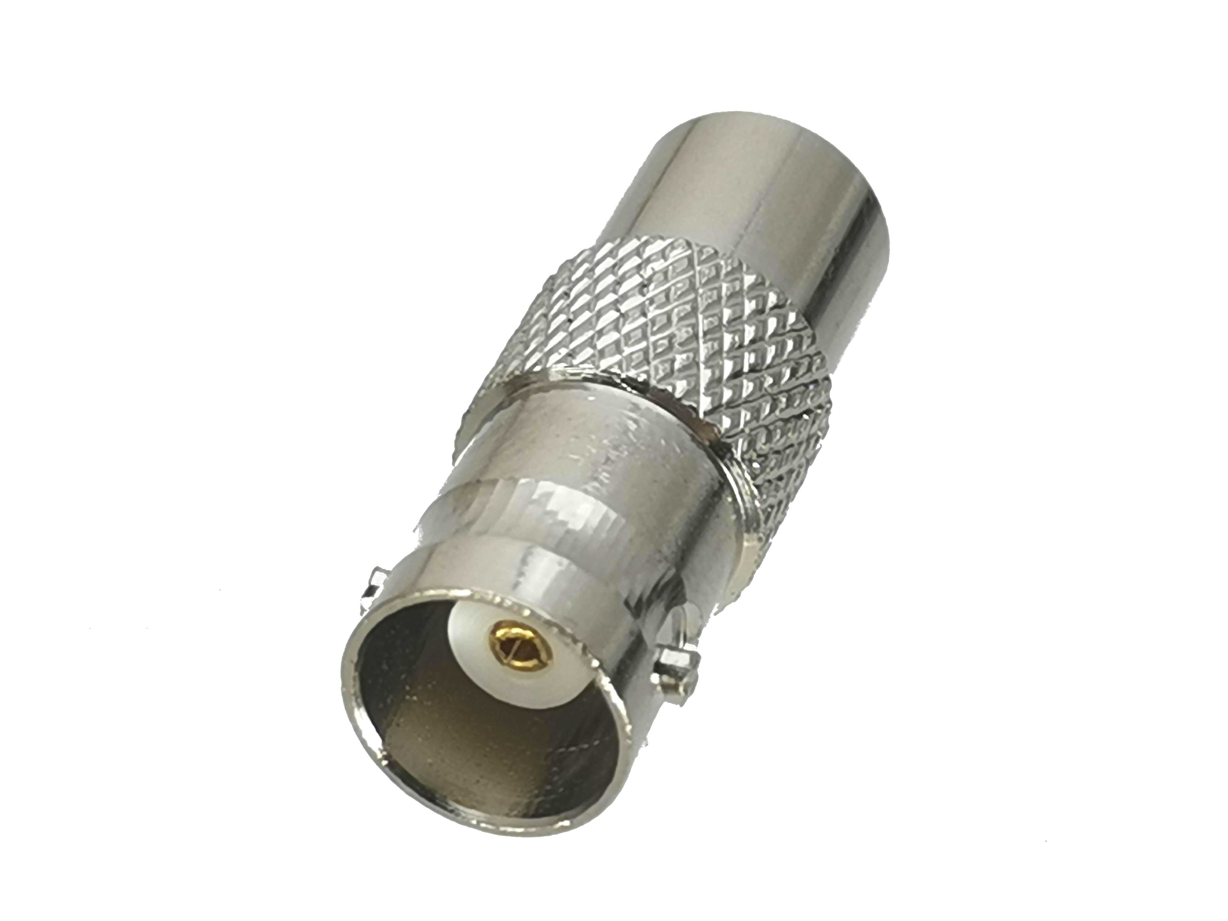 10Pcs Connector BNC Feale jack to IEC PAL DVB-T ale plug R