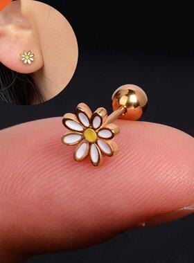 1Pcs Mini Stainless Steel Ear Tragus Cartilage Helix Piercin