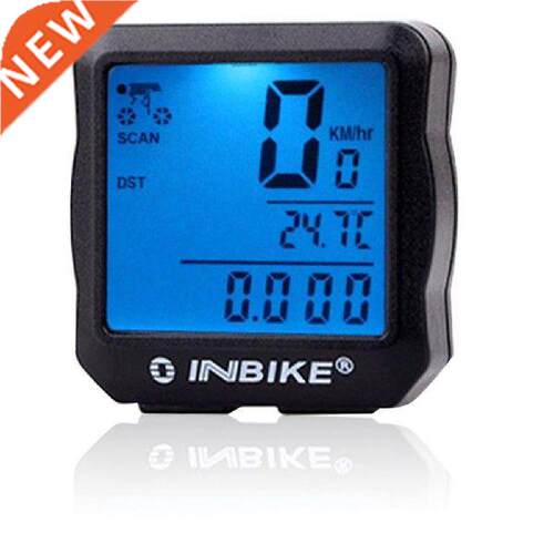 Bike Wired Stopwatch Waterproof Bicycle Computer With LCD