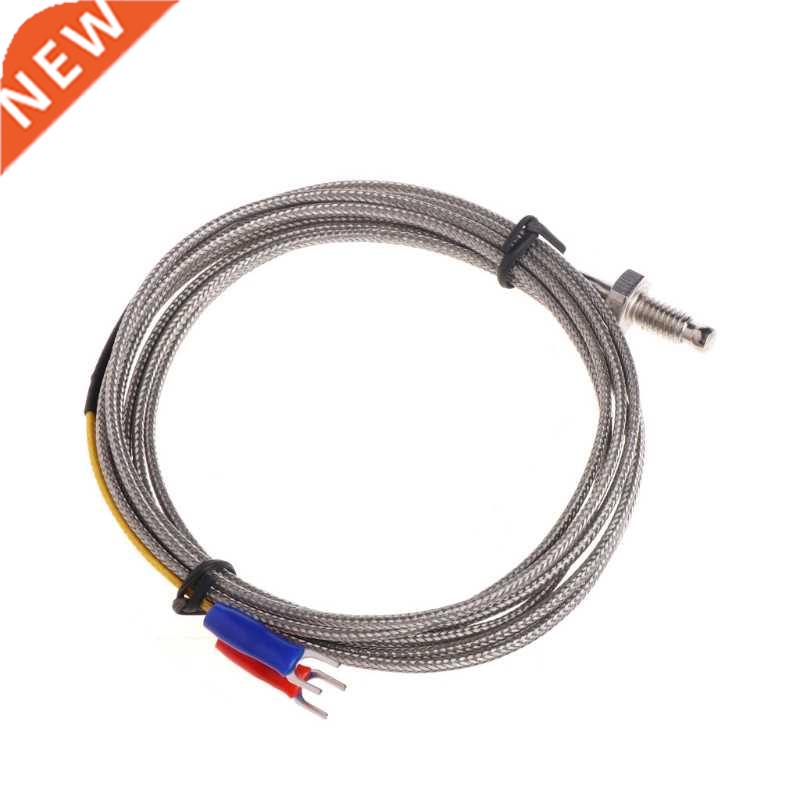 J Type M6 Screw Probe Thermocouple Sensor with 2M Cable for