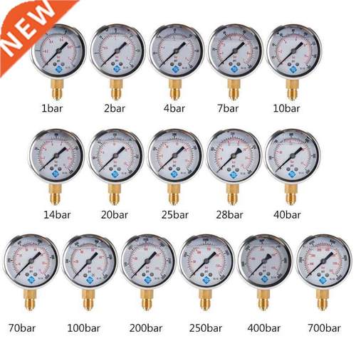 1/4 BSP Pressure Compound Vacuum Gauge Glycerine Filled Gaug