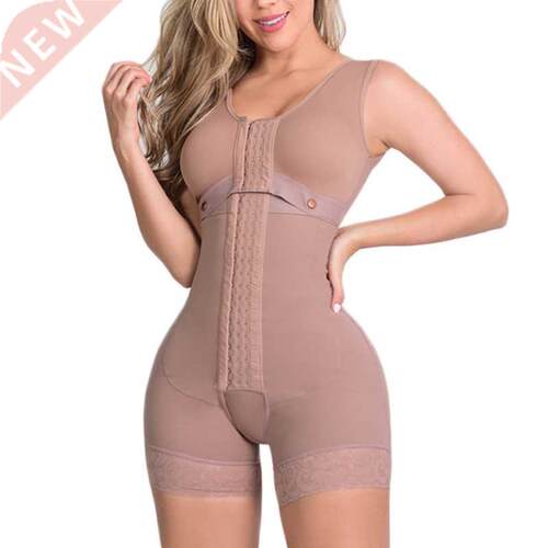 High Compression Full Body Shapewear With Hook And Eye Front
