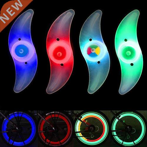 1PCS Bike Spoke Light Mini Plastic LED Neon Bicycle Hot Whee