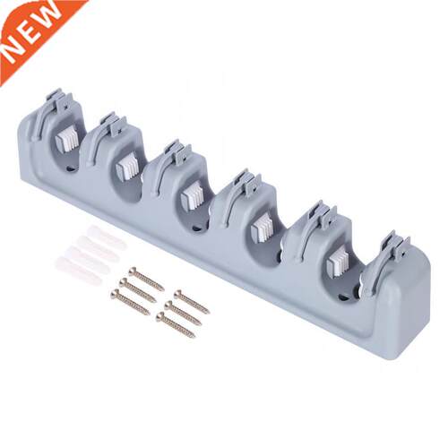 Wall Mounted Mop Holder Tool Holders Garden Tools Bar Broom