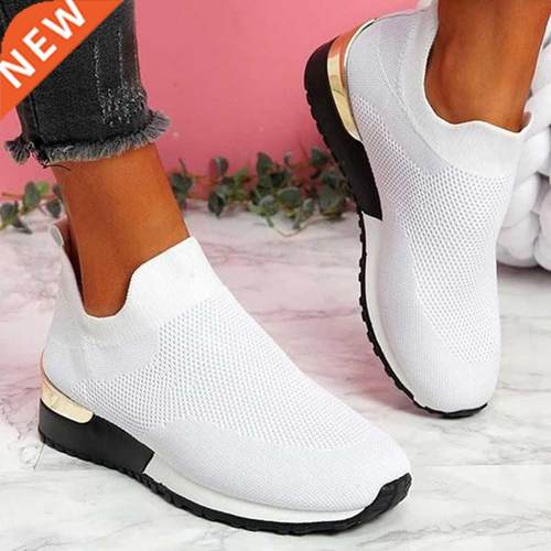 Sneakers Socks Woman 2022 Fashio Mesh Platform Sport Shoes W