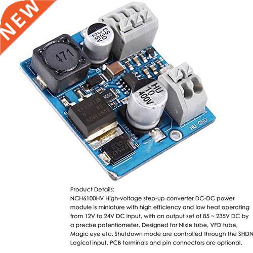 Voltage DC Power Supply Module For Nixie Tube Glow Tube Magi