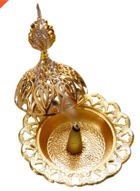 1Pc Metal Incense Burner Arab Style Censer Holder Hollow