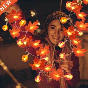 1.5m 10 lights Autumn Atmosphere Halloween Thanksgiving Chri