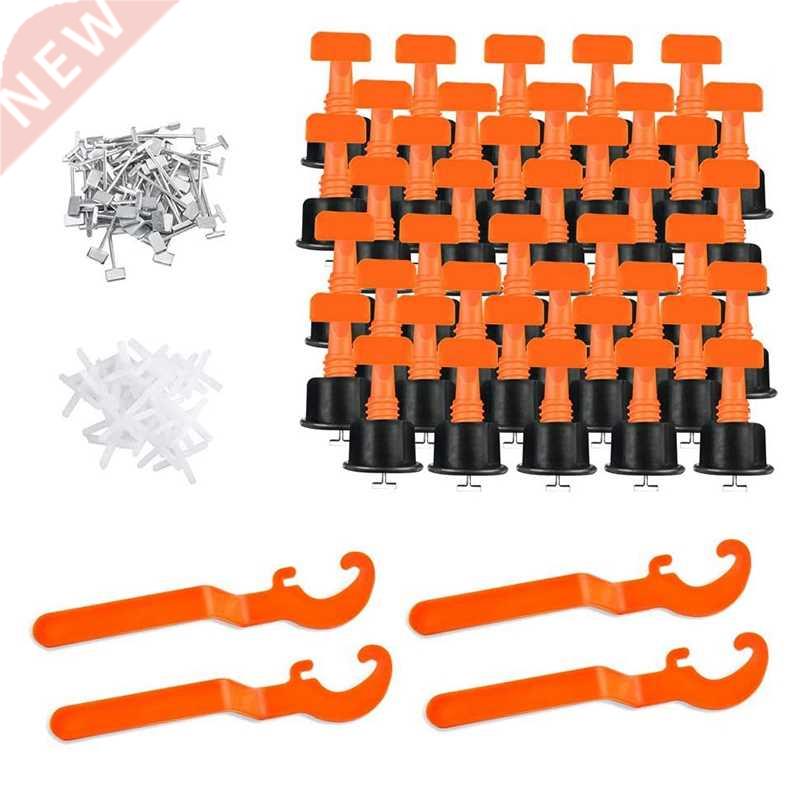 704 Pcs Tile Leveling System Kit Flat Ceramic Floor Wall Con