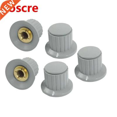 5 PCS/LOT 6mm Shaft Hole Dia Plastic Threaded Knurled Potent