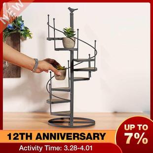 Iron Decorative Plant Rack Modern Succulent Plants Stand she